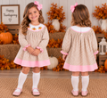 Girls' Turkey Gingham Dress | Preorder