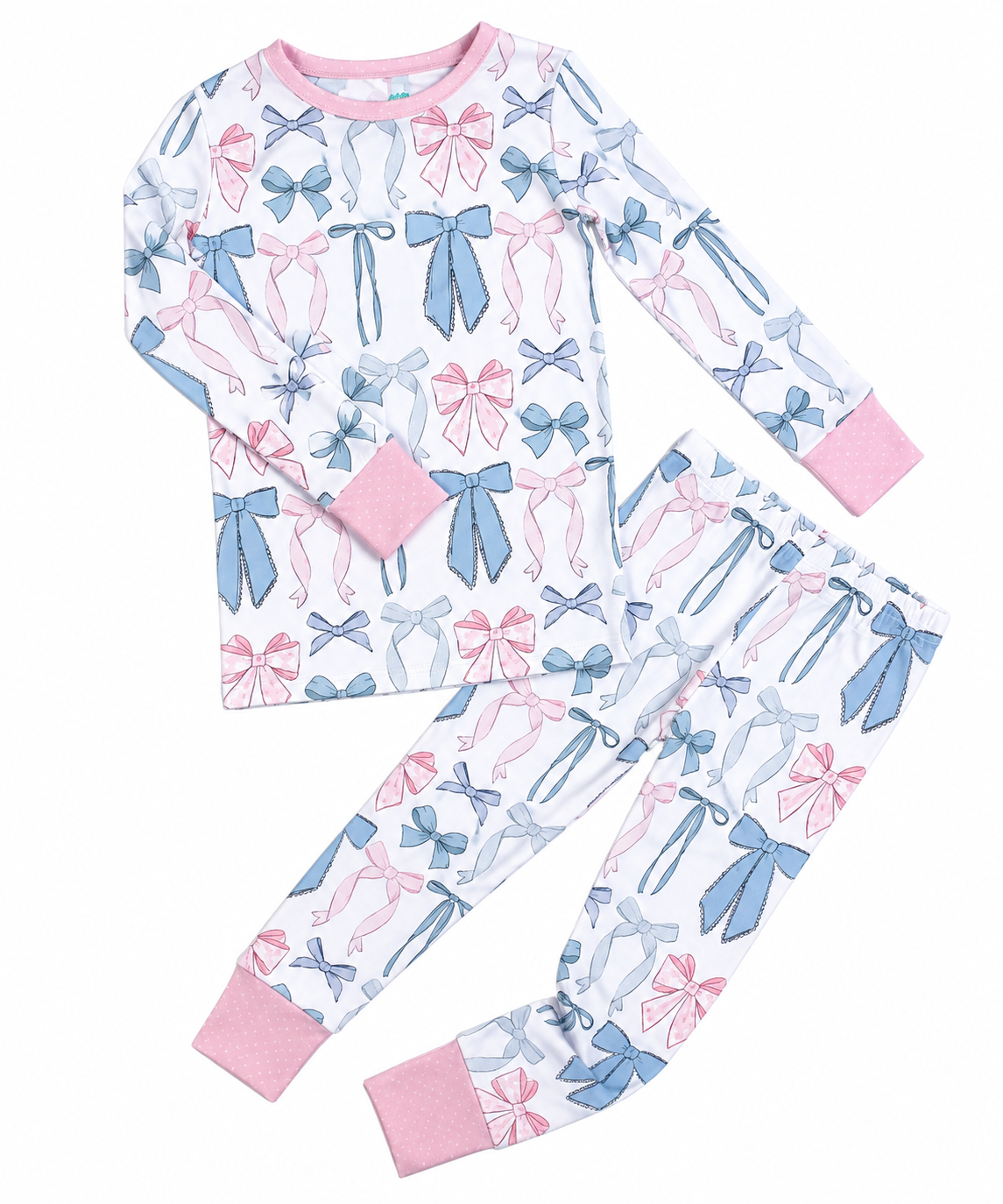 Girls' Bows Two-Piece Set