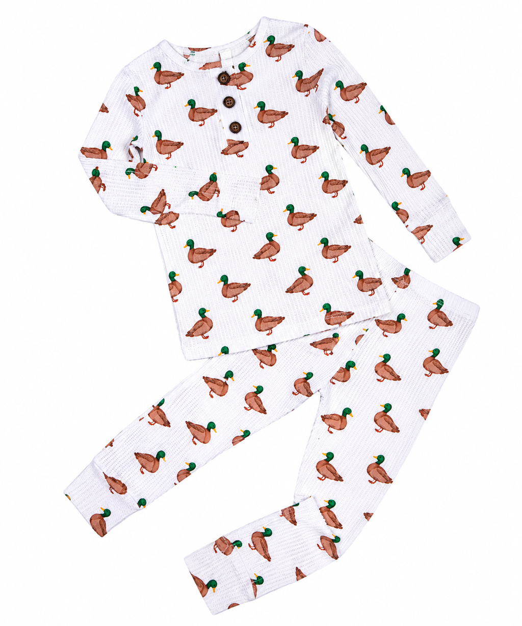 Boys' Two Piece Duck Bamboo Set