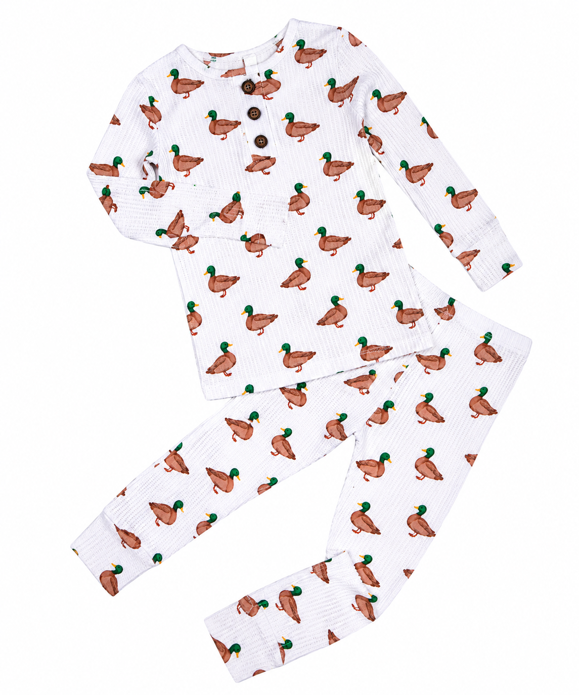 Boys' Two Piece Duck Bamboo Set