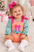 Girls' Pink Bow Tree Bubble | Preorder