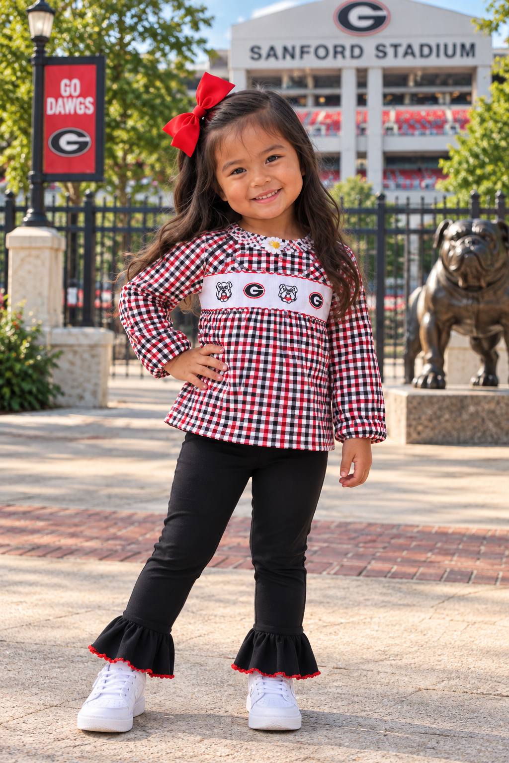 Georgia Checkered Top