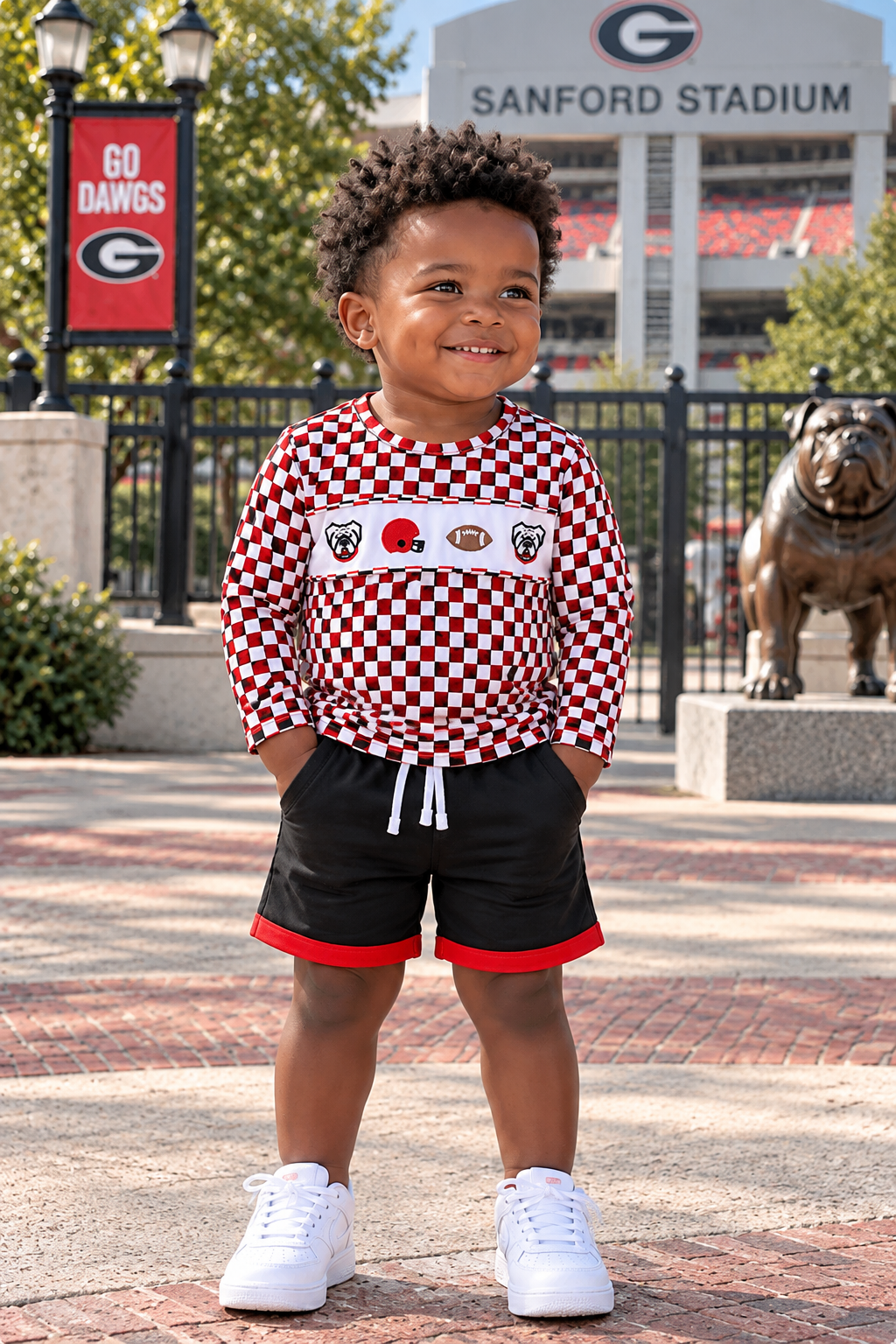 Georgia Checkered Top