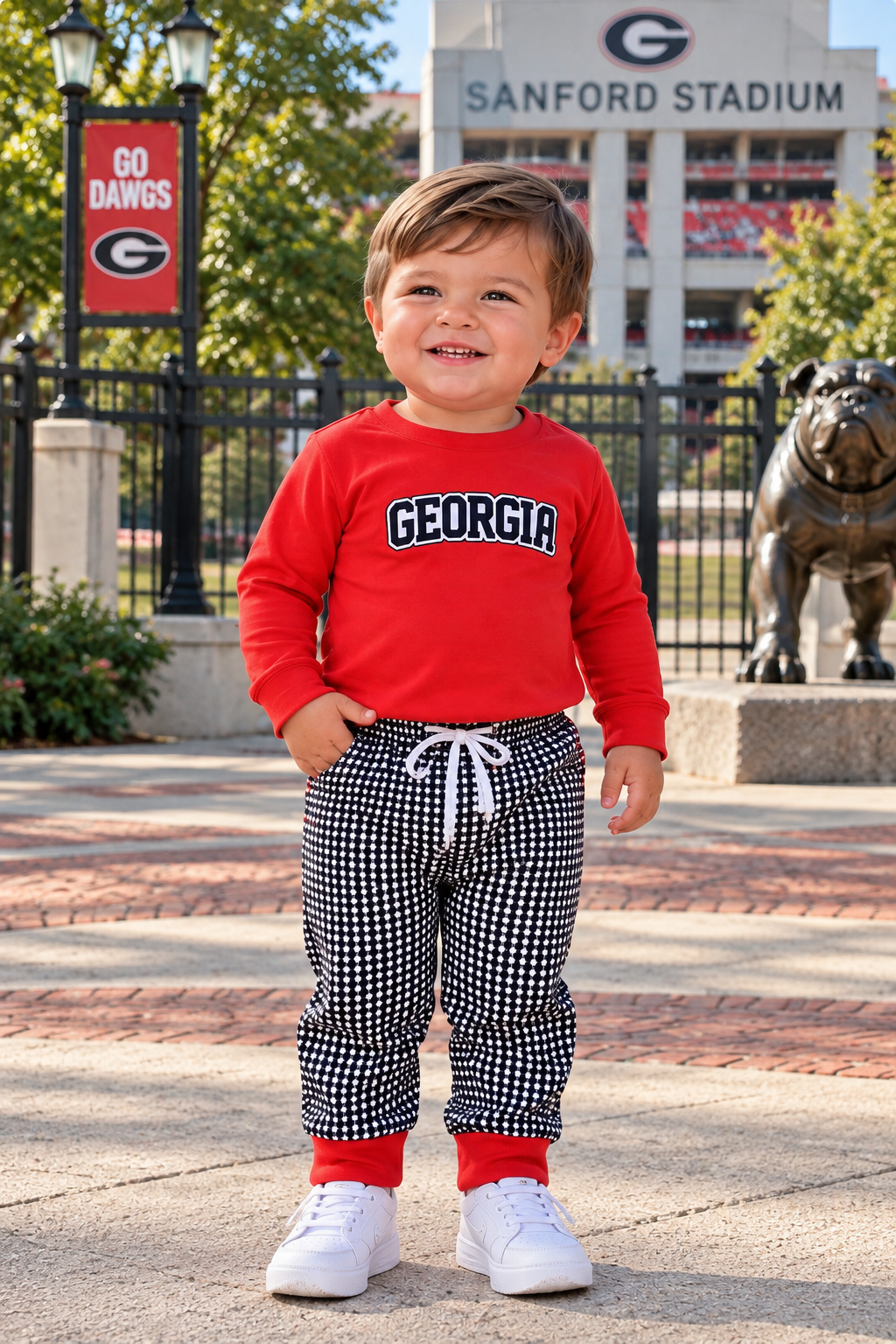 Boys’ Georgia Game Day Set