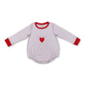 Girls' Heart Pocket Romper | V006 Preorder