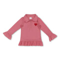 Girls' Heart Pullover | V015 Preorder