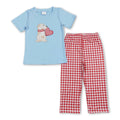 Boys' Plaid Dog Set | V021 Preorder