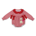 Girls' Red Heart Romper | V037 Preorder