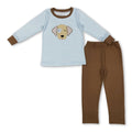 Boys' Striped Heart Dog Set | V027 Preorder